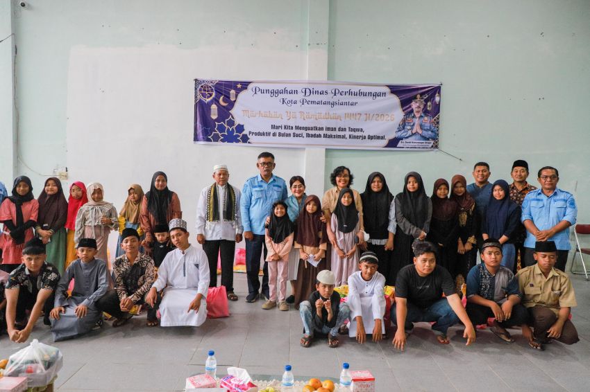 Menyambut bulan suci Ramadhan 1447 H/2026 M, Ketua PKK menghadiri acara punggahan di Dishub