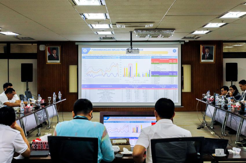 KPw BI dan TPID Kota Pematangsiantar menggelar Focus Group Discussion Tracking Inflasi Menjelang Hari Besar Keagamaan Hari Raya IdulFitri 1447 H