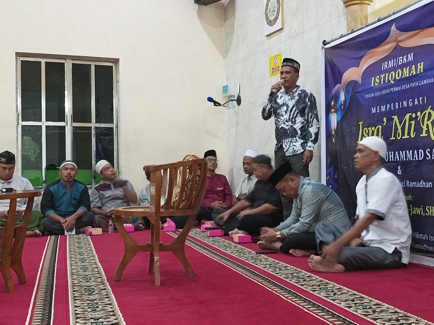 Peringatan Isra Mi&rsquo;raj di Masjid Istiqomah Jadi Momentum Perkuat Iman dan Pembinaan Generasi Muda