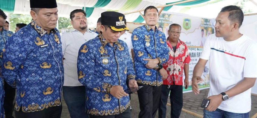 Bupati Padang Lawas Tinjau Persiapan Ramadhan Fair 2026, Dorong UMKM Naik Kelas