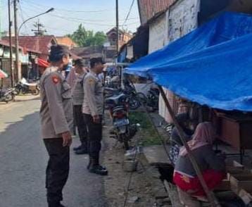 Patroli Humanis Polsek Sosa di Pekan Rabu, Pedagang dan Warga Merasa Lebih Tenang