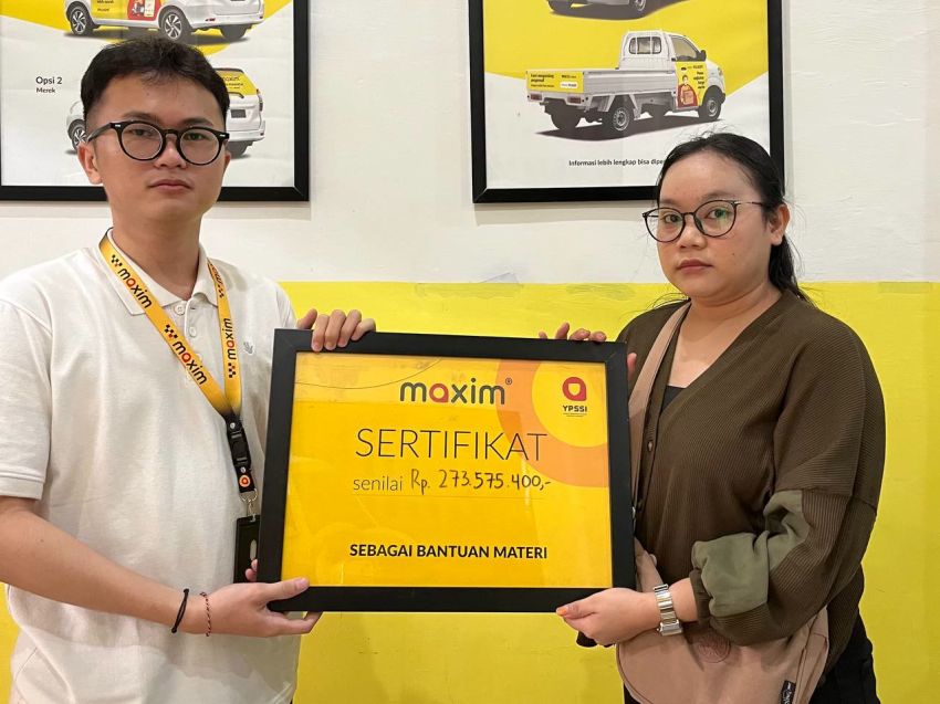 YPSSI Salurkan Santunan Hampir Rp290 Juta untuk Penumpang dan Pengemudi Maxim yang Alami Kecelakaan di Medan