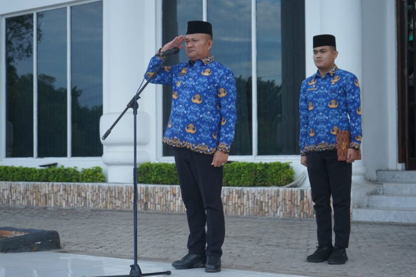 Wakil Bupati Asahan Pimpin Apel Hari Kesadaran Nasional