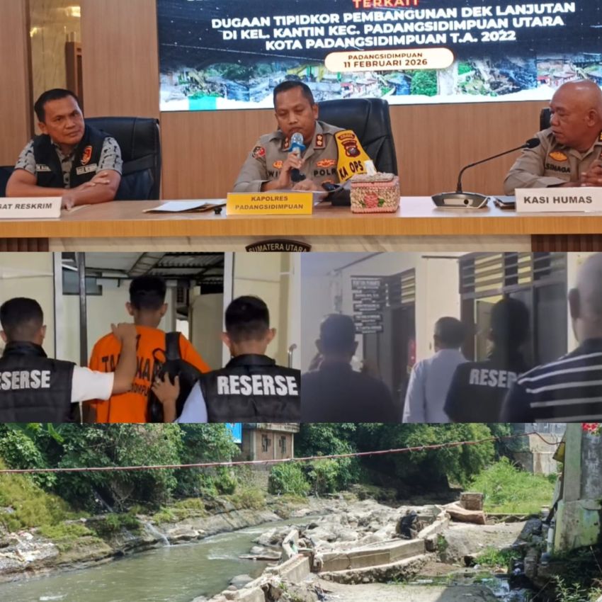 Polres Padangsidimpuan Jemput Paksa Wakil Direktur CV Karya Indah Sumatera, AKBP Wira Prayatna Terus Lakukan Pengembangan Projek Taman Dek Kantin