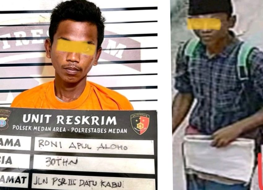 Modus Minta Sedekah untuk Main Slot Polsek Medan Area Ringkus Maling HP