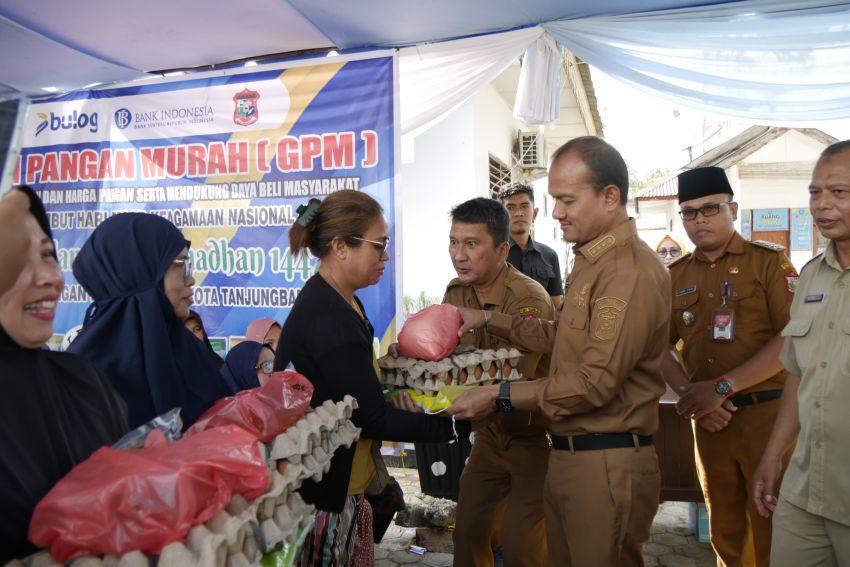 Pantau GPM Jelang Ramadhan 2026, Wali Kota Tanjungbalai Pastikan Harga Pangan Stabil