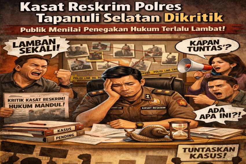 Empat Tersangka Masih Buron, Kinerja Kasat Reskrim Polres Tapanuli Selatan Dipertanyakan?