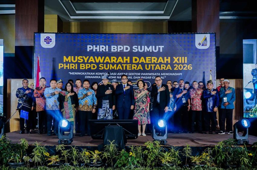 Rico Waas: Kepengurusan Baru PHRI Sumut Harus Perkuat Daya Saing Pariwisata