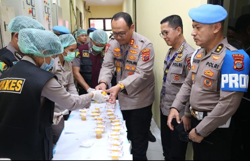 Kapolda Sumut Lakukan Tes Urine Serentak Tindaklanjuti Instruksi Kapolri dalam Rapim 2026