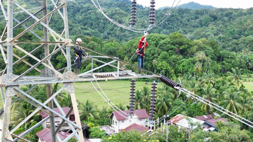Energize SUTT 150 kV Blangpidie&ndash;Tapak Tuan, PLN Perkuat Backbone Sistem Kelistrikan Pantai Barat Aceh