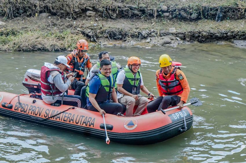 Zakiyuddin Harahap Ikut Aksi Bersih Sungai Deli