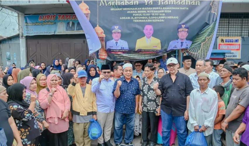 Ramadhan 1447 H Jadi Momentum Berbagi, Wali Kota Padangsidimpuan Bersama Tokoh Tabagsel Bachrum Harahap Ajak Perkuat Kepedulian Sosial