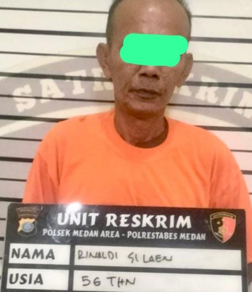 Polsek Medan Area Tangkap Pengedar Sabu saat Tunggu Pembeli