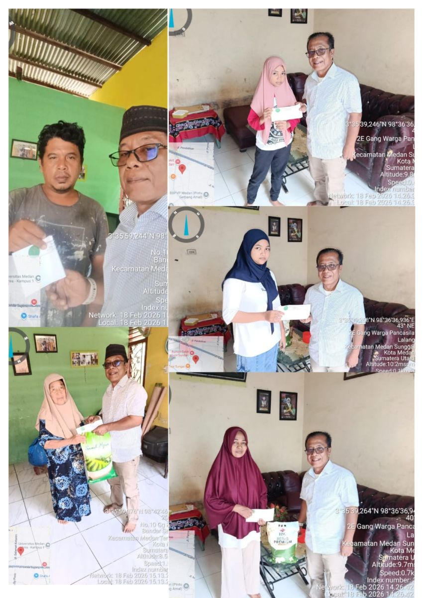 BAKOPAM Sumut Gelar Berkah Ramadhan 1447 H, Santuni Janda dan Anak Yatim di Medan