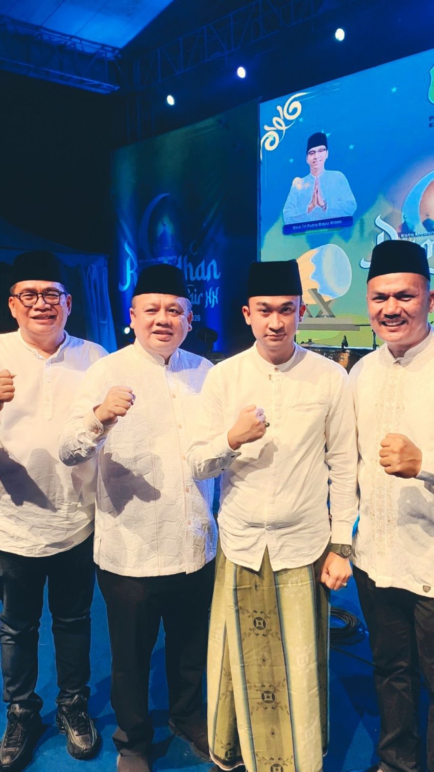 Ceo Sumut24 Group Rianto Bersama Kadisdikbud, Sultan Deli, dan Kopasgat 469, Perkuat Ukhuwah di Bulan Suci