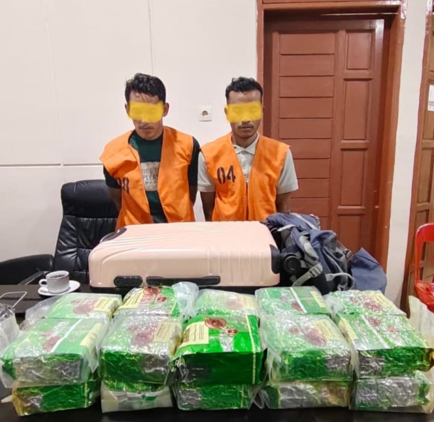 Polresta Deli Serdang Gagalkan Pengiriman 21 Kg Sabu ke Jakarta Dibawa dari Aceh