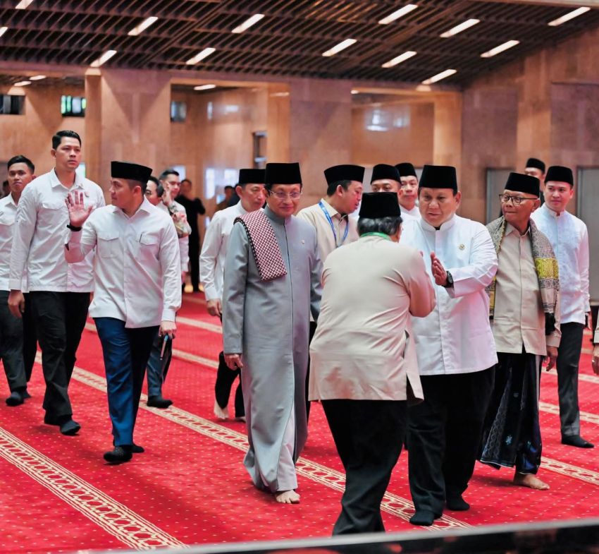Presiden Prabowo Hadiri Munajat Keselamatan Bangsa dan Pengukuhan Pengurus MUI 2025&ndash;2030 di Masjid Istiqlal