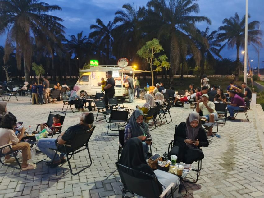 Kian Cantik dan Instagramable, Alun-alun Sergai Jadi Ikon Kebanggaan Daerah