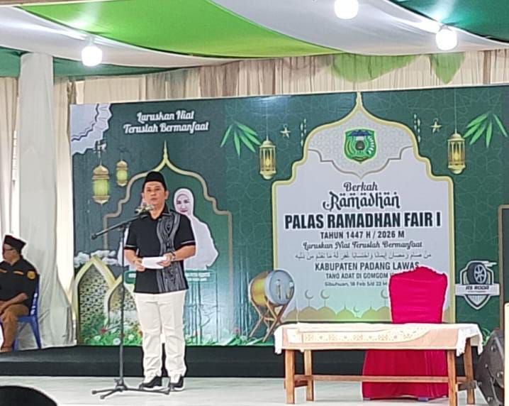 Bangkitkan Ekonomi Rakyat, Bupati Padang Lawas Luncurkan Ramadhan Fair 1447 H