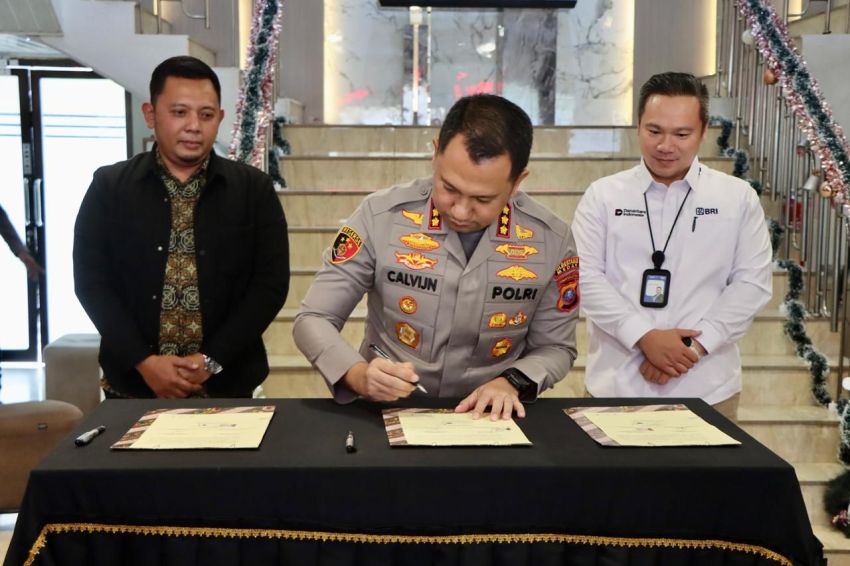 Himperra Sumut Teken MoU Penyediaan Perumahan untuk Personel Polrestabes Medan