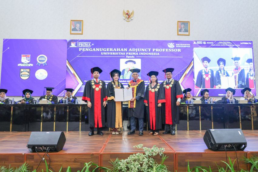 Wisuda Periode II 2026 UNPRI Jadi Panggung Global : Pengukuhan 1.141 Lulusan Dan Adjunct Professor Internasional