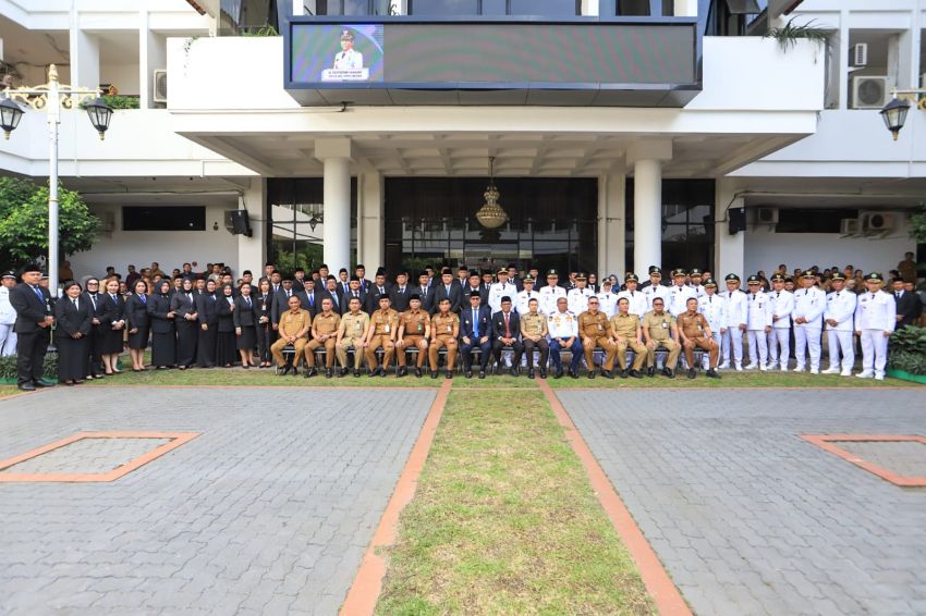 Rico Waas Lantik 213 Pejabat, Tekankan Mental Tancap Gas, Ini Pesannya