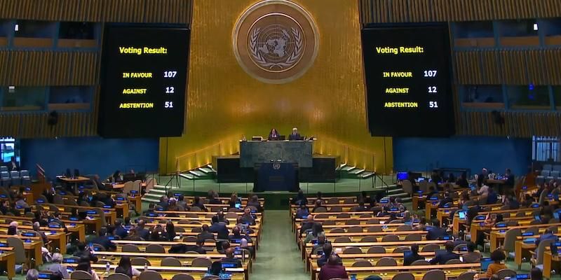 &ldquo;Resolusi Perdamaian Abadi di Ukraina&rdquo;, Indonesia Pilih Abstain Seperti AS dan Tiongkok  JAKARTA &mdash; Indonesia memilih abstain dalam pemungutan suara di