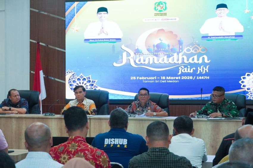 Pemko Medan Matangkan Dua Perhelatan, Zakiyuddin Harahap: Ramadhan Fair XX dan Harmoni Imlek 2026 Harus Berdampak Nyata bagi Masyarakat