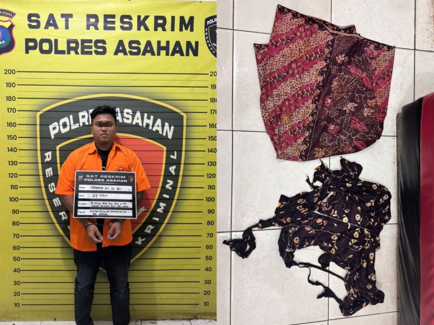 Satreskrim Polres Asahan Tangkap MA Pelaku Pembunuhan Perempuan 20 Tahun