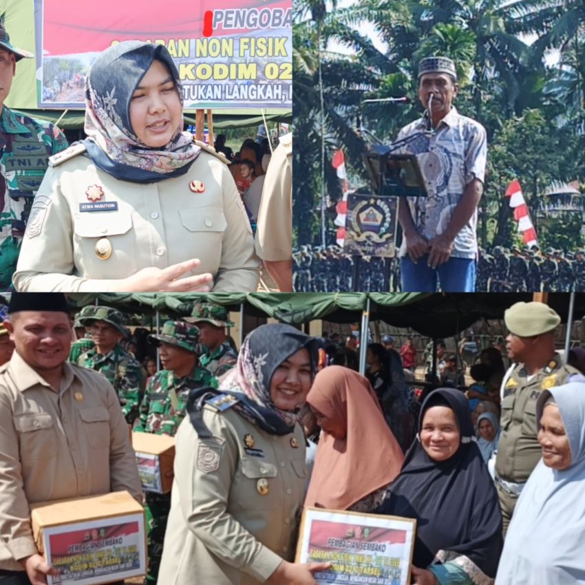 Apresiasi Mengalir dari Pemkab Madina dan Masyarakat Keterlibatan TNI, TMMD ke-127 Kodim 0212/Tapsel Dirasakan Manfaatnya oleh Warga