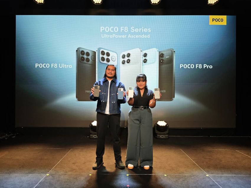 POCO F8 Series Resmi Meluncur di Indonesia dengan UltraPower Ascended, Definisi Baru The True Flagship