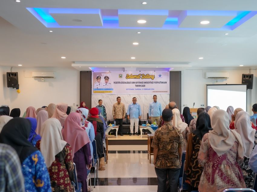 Bupati Solok Buka Sosialisasi dan Advokasi Akreditasi Perpustakaan Tahun 2026