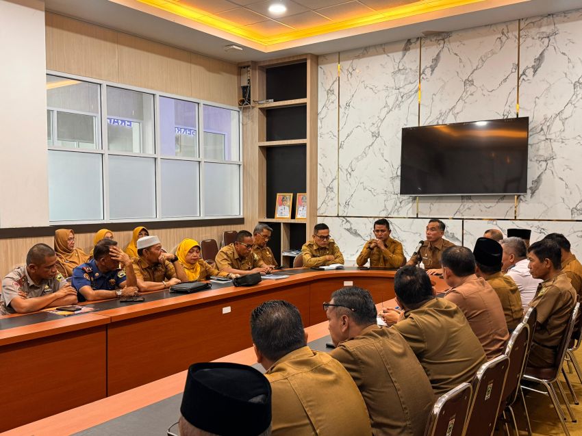 Bupati Solok Pimpin Rapat Koordinasi Bersama Jajaran Pemkab Solok