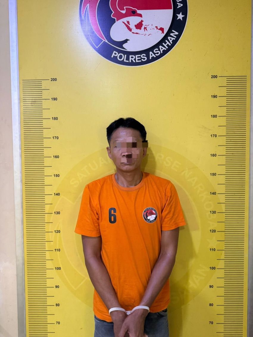 Satres Narkoba Polres Asahan Amankan Pengedar Sabu di Aek Ledong, Ditemukan 11 Plastik Barang Haram