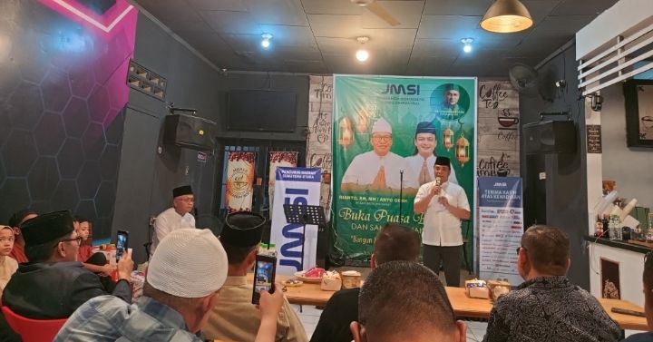 Pemko Medan Apresiasi Buka Puasa Bersama dan Santunan Anak Yatim JMSI Sumut