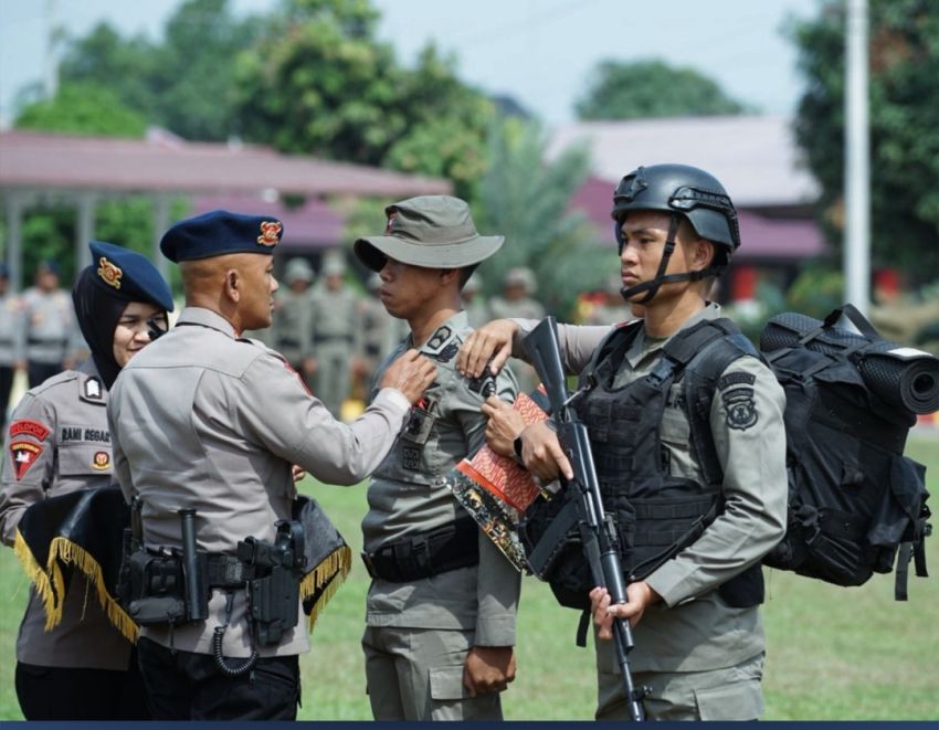 Membentuk Jiwa Korsa dan Mental Baja, Brimob Sumut Gelar Pembinaan Tradisi Bintara Remaja