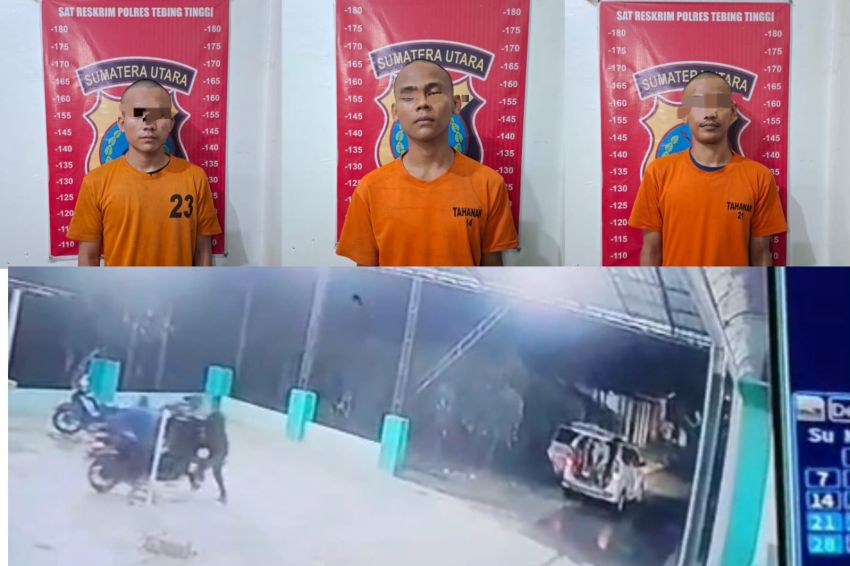 Polres Sergai Tegas Berantas Curanmor: Komplotan Pelaku Curi Motor di Masjid Desa Firdaus Terungkap, Dua Masih Buron