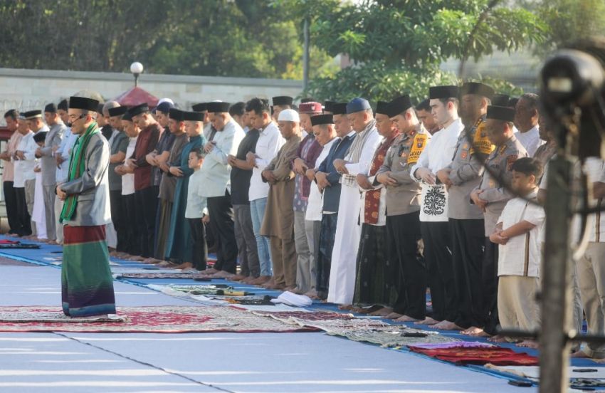 Polda Sumut Gelar Shalat Idul Fitri 1447 H, Perkuat Iman dan Soliditas Personel