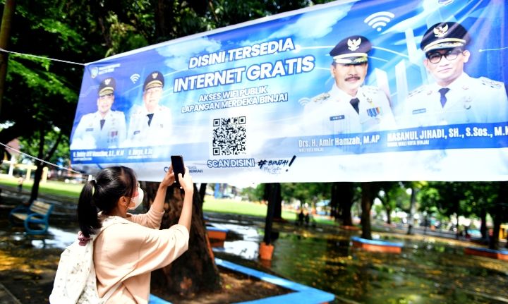 Warga Binjai Sambut Baik Program Internet Gratis