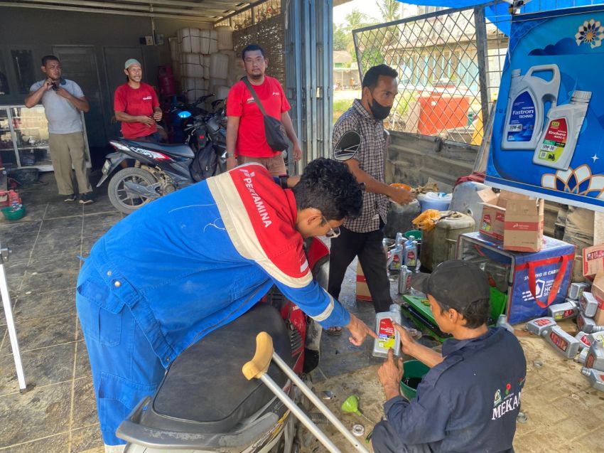Ketika Banjir Pergi, Mariono Menemukan Harapan dengan Dibuka Kembali Bengkel Difabel