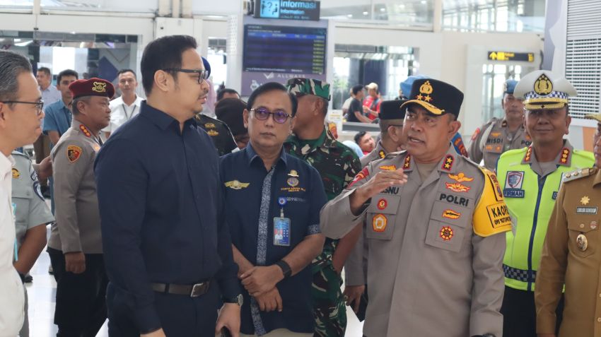 Kapolresta Deli Serdang Dampingi Kapolda Sumut Cek Pengamanan Mudik dan Kesiapan Pos Terpadu Ops Ketupat Toba 2026