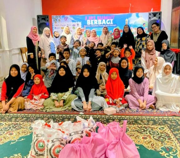 RBB FJPI Sumut Tebar Kebaikan, Puluhan Anak Yatim Terima Sembako dan THR