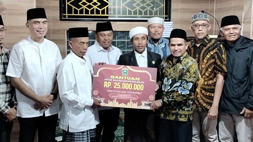 Wabup Solok Candra Pimpin Safari Ramadhan di Nagari Talang