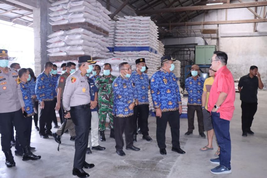Sinergi Forkopimda Asahan Tinjau Pospam dan Gudang Bulog, Mudik Lebaran 2026 Aman, Stok Pangan Terjamin