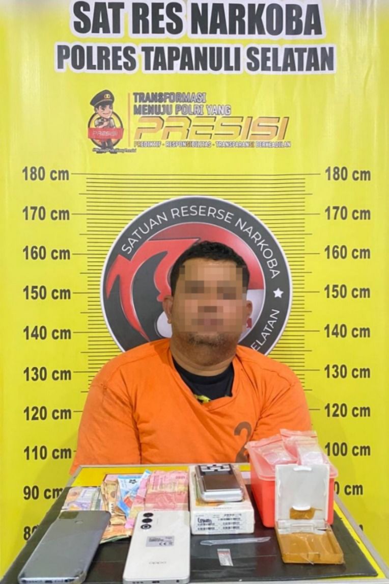 Pengintaian Berbuah Penangkapan, Polres Tapsel Ringkus Dua Terduga Pengguna Sabu di Padang Bolak