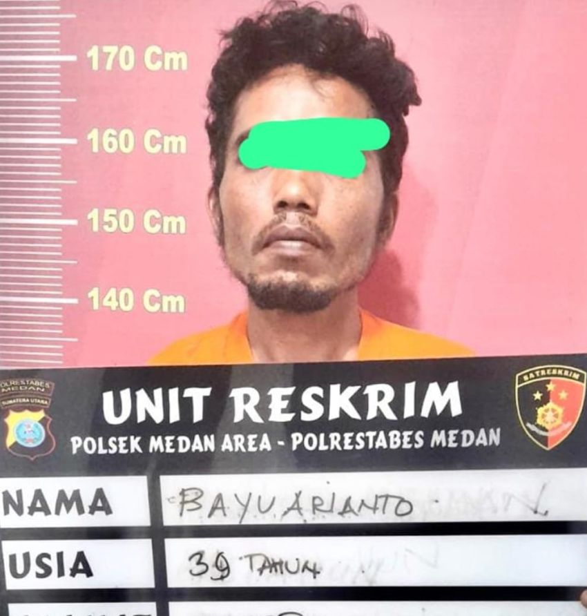 Polsek Medan Area Tangkap Residivis Pencurian Uang Digunakan untuk Beli Sabu dan Main Judi Online