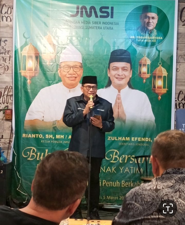 Ketua JMSI Sumut Rianto SH MH: Kegiatan Ramadan Jadi Momentum Perkuat Ukhuwah dan Kepedulian Sosial