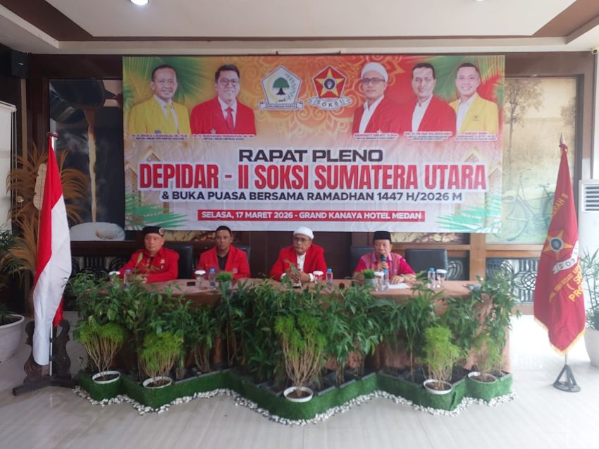Perkuat Soliditas di Bulan Suci, SOKSI Sumut Tetapkan Nakhoda Panitia Musda XII