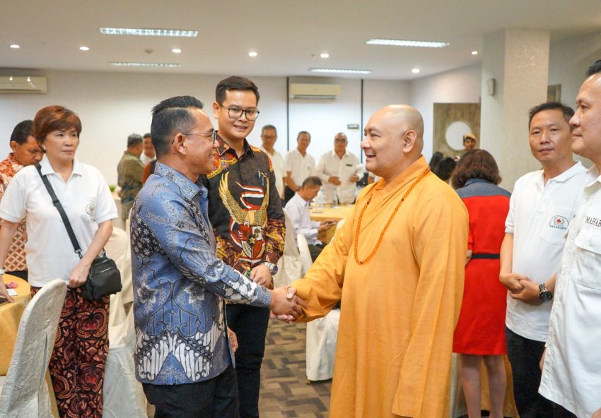 Wakil Wali Kota Medan Apresiasi Pelantikan Mahabudhi Provinsi Sumut, Sebagai Wadah Pengabdian Umat