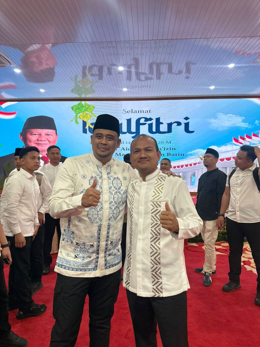 Wali Kota Tanjungbalai Hadiri Halalbihalal Gubernur Sumut Bobby Nasution